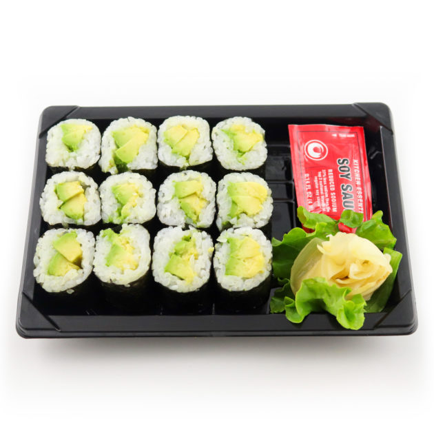 12 pc Avocado Regular Roll Genji