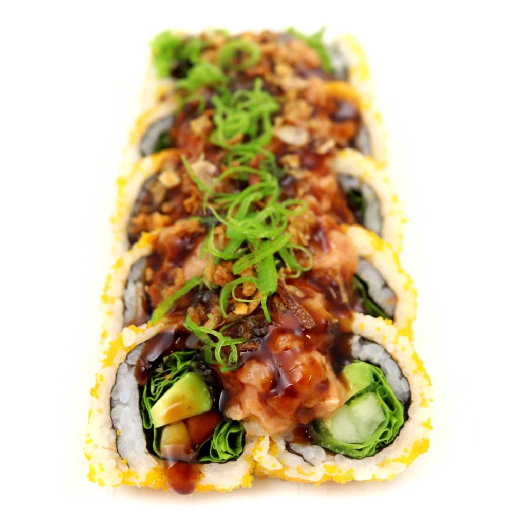 Spicy Tuna Volcano Roll Genji