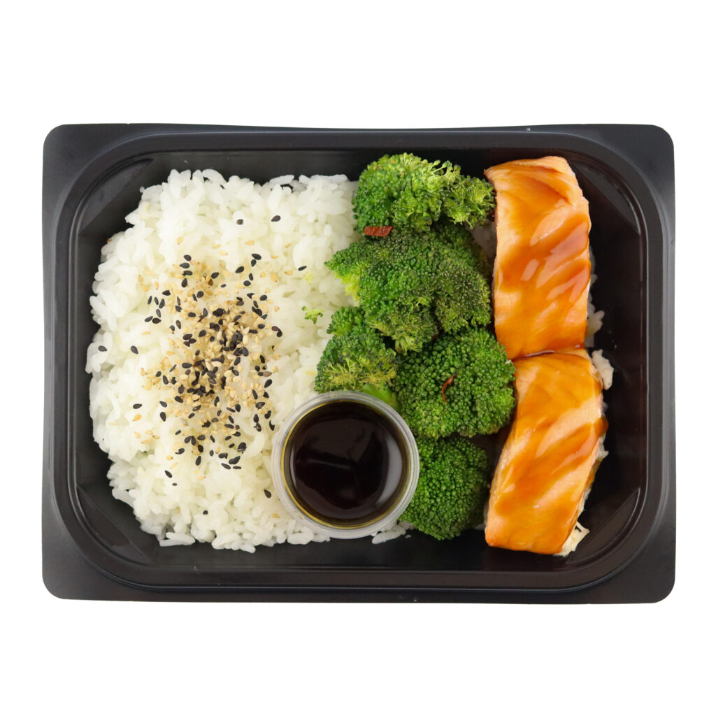 Teriyaki Salmon with Rice - Genji